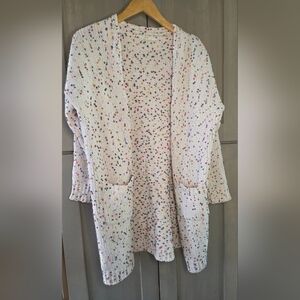 Entro Multicolor Confetti Cardigan Sweater